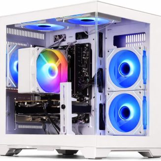 Gaming PC Desktop Computer - Ryzen 5 4500, Radeon RX 6500XT 4GB