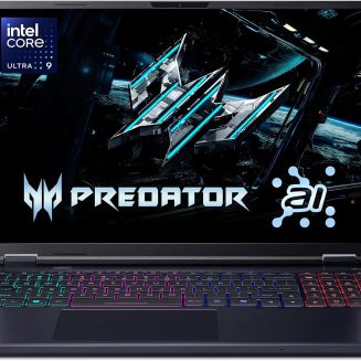 acer Predator Helios Neo 16 AI Gaming Laptop | Intel Core Ultra 9 Processor 275HX | NVIDIA GeForce RTX 5070 Ti | 16" WQXGA 240Hz G-SYNC | 16GB DDR5 | 1TB Gen 4 SSD | Killer Wi-Fi 6E | PHN16-73-92B8