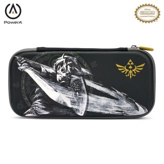 PowerA Slim Case for Nintendo Switch - Battle-Ready Link, Protective, Gaming, Console, Accessories, Storage, Officially licensed