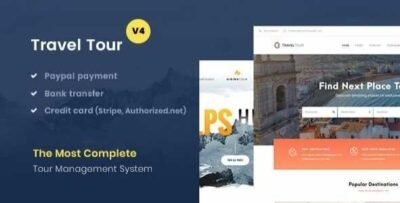 Travel Tour Booking WordPress Theme