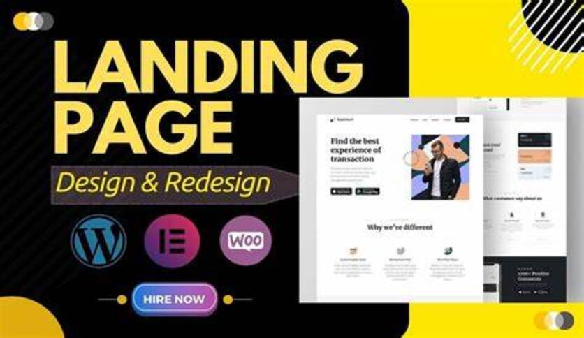 100%  WordPress site & Landing Page Design