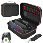 Gorixer Protective Travel Case Compatible with Nintendo Switch 2 (2025), Switch OLED (2021), and Original Switch – Storage for 18 Game Cards