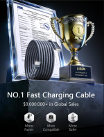LISEN USB C to USB C Cable, 240W C to C Cable Fast Charging [6.6FT, 2 Pack] Type C Charger Fast Charging USBC to USBC Cable for iPhone 17 16 15 Pro Max iPad MacBook Neo Air Pro Samsung S26 S25 Ultra - Image 2