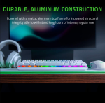 Razer Huntsman Mini 60% Gaming Keyboard – Linear Optical Switches | Chroma RGB | White - Image 2