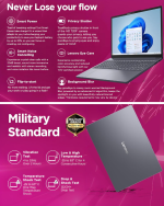Lenovo Business Laptop with Copilot AI • 2026 Edition • Intel 13th Gen i5-13420H • 16GB DDR5 • 512GB SSD • 16" FHD+ • Microsoft 365 • WiFi 6 • Windows 11 - Image 4