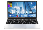 15.6" Business Laptop 2026 – Intel Core i5-7Y54, 16GB RAM, 512GB SSD, Windows 11 Pro