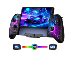 Wireless Nintendo Switch Controller 2026 – Hall Effect Joystick, RGB Lighting, Turbo, Motion Control & 1000mAh Battery