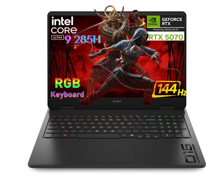 HP RTX 5070 Gaming Laptop