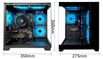 YAWYORE Gaming PC Desktop Computer AMD R5 5600GT 16GB 1TB NVMe Towers WiFi | 16GB DDR4 3200MHz, 1TB M.2 NVMe PCIe, 550W 80PLUS PSU, WiFi BT, Game Design Office Console - Image 3