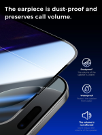 MAGIC JOHN 2 Pack for iPhone 16 Pro Max 6.9 inch Tempered Glass Screen Protector, HD Clear, Bubble Free, Easy Installation, Auto Dust-Elimination - Image 3