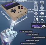 Miyoo Mini Plus OnionOS Handheld Game Console 3.5-inch 640*480 Screen 3000mAh Miyoo-mini+ with Portable Case Retro Gray - Image 3