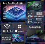 HP 16 Gaming Laptop Intel Core Ultra 9 285H