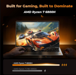 2026 15.6" Gaming Laptop – AMD Ryzen 7 6800H, 32GB DDR5 RAM, 1TB NVMe SSD, Windows 11 Pro - Image 3