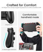 Nintendo Switch RGB Handheld Controller with Turbo & Programmable Buttons - Image 3