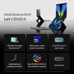 ASUS Zenbook DUO 14 Intel Core Ultra 9 32GB 1TB Dual OLED Laptop - Image 3