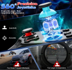 Wireless Pro Controller for Nintendo Switch, Switch 2, Switch OLED & Switch Lite – Bluetooth Game Controller with Turbo, Motion Control & 1000mAh Battery - Image 3