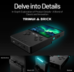 Trimui Brick Handheld Game Console 3.2-Inches Display Game Console,1024x768 IPS Screen Supports Multiple Simulators,Linux System Built-in 64G TF Card Red - Image 5