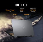 ASUS TUF Gaming F16 2026 Laptop – Intel Core 5 210H, RTX 4050, 16GB RAM, 512GB SSD, 16" 144Hz FHD - Image 5