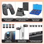 Nintendo Switch 2 Accessories Kit 2026 UK – Carry Case, Joy-Con Charging Dock & Complete Gaming Bundle - Image 5