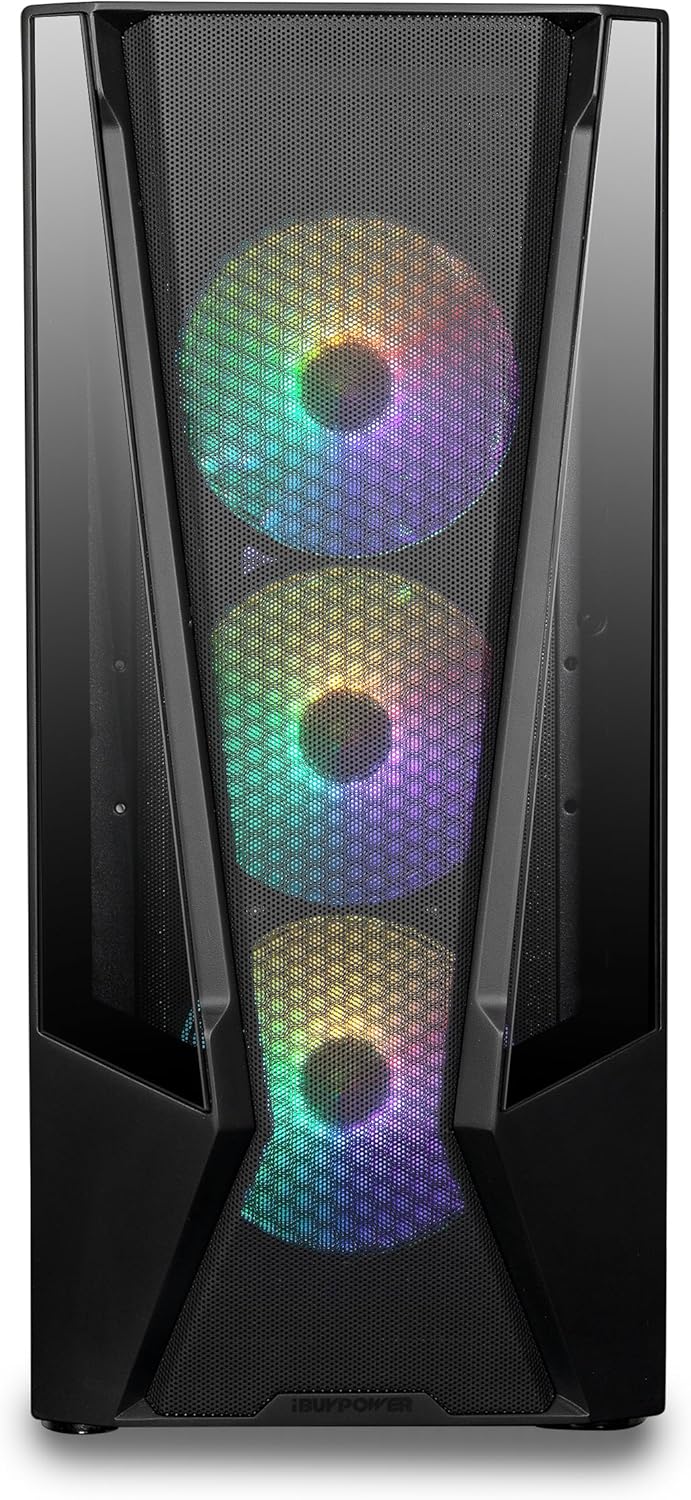 iBUYPOWER Trace Mesh Gaming PC Desktop Computer Intel Core i7 14700F CPU, NVIDIA GeForce RTX 4060 8GB GPU, 32GB DDR5 RGB 5600MHz RAM, 2TB NVMe SSD, Windows 11 Home Advanced,Keyboard,Mouse - TMI7N4601 - Image 9