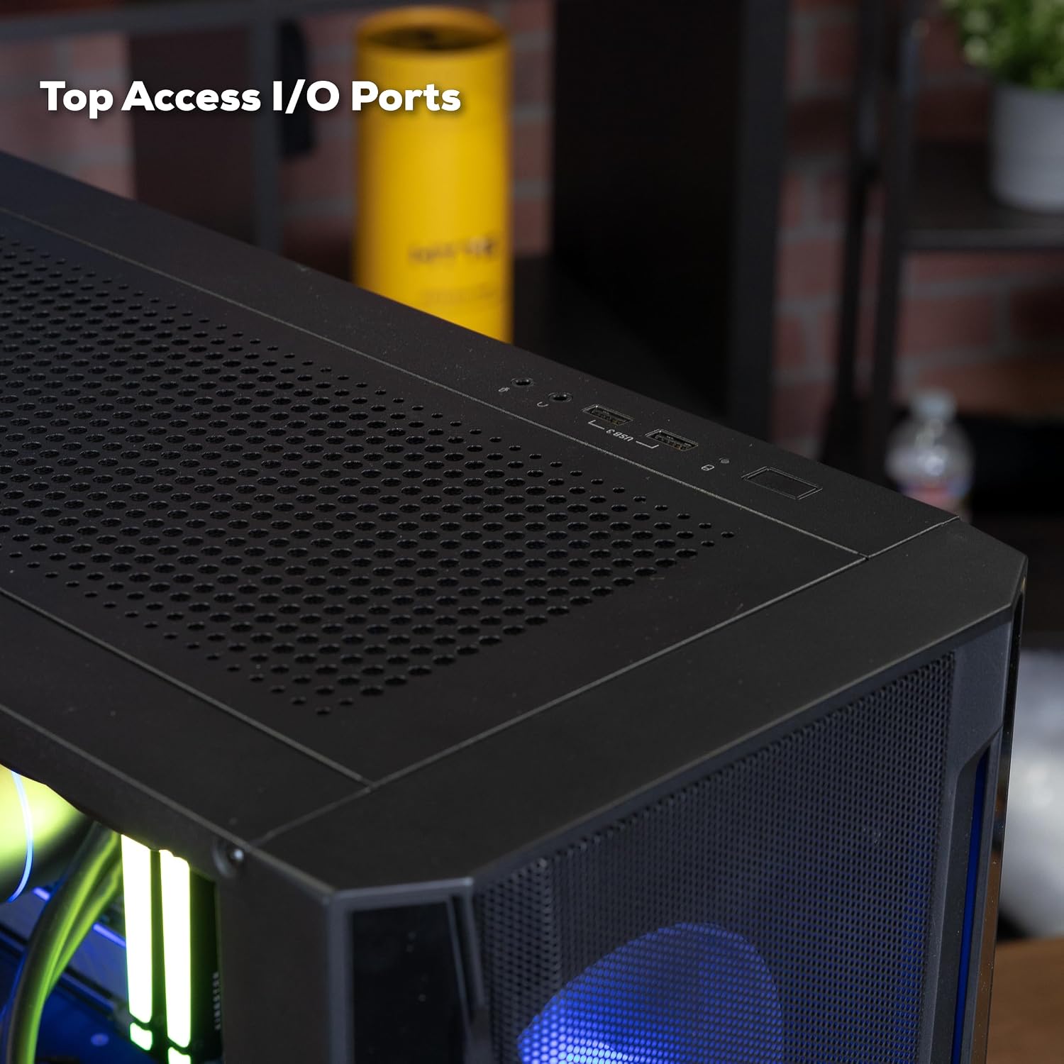 iBUYPOWER Trace Mesh Gaming PC Desktop Computer Intel Core i7 14700F CPU, NVIDIA GeForce RTX 4060 8GB GPU, 32GB DDR5 RGB 5600MHz RAM, 2TB NVMe SSD, Windows 11 Home Advanced,Keyboard,Mouse - TMI7N4601 - Image 12