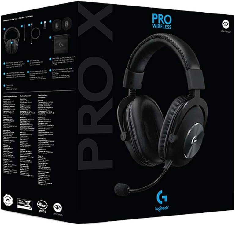 Logitech G PRO X Wireless Lightspeed Gaming Headset - Black - Image 10