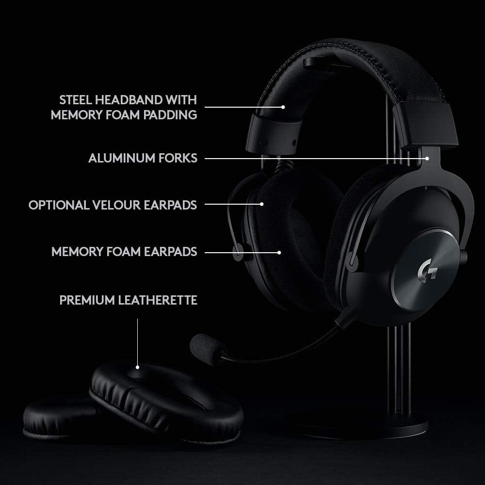 Logitech G PRO X Wireless Lightspeed Gaming Headset - Black - Image 6