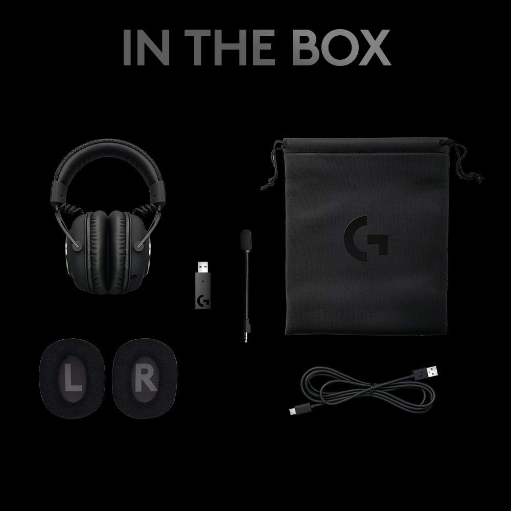 Logitech G PRO X Wireless Lightspeed Gaming Headset - Black - Image 9