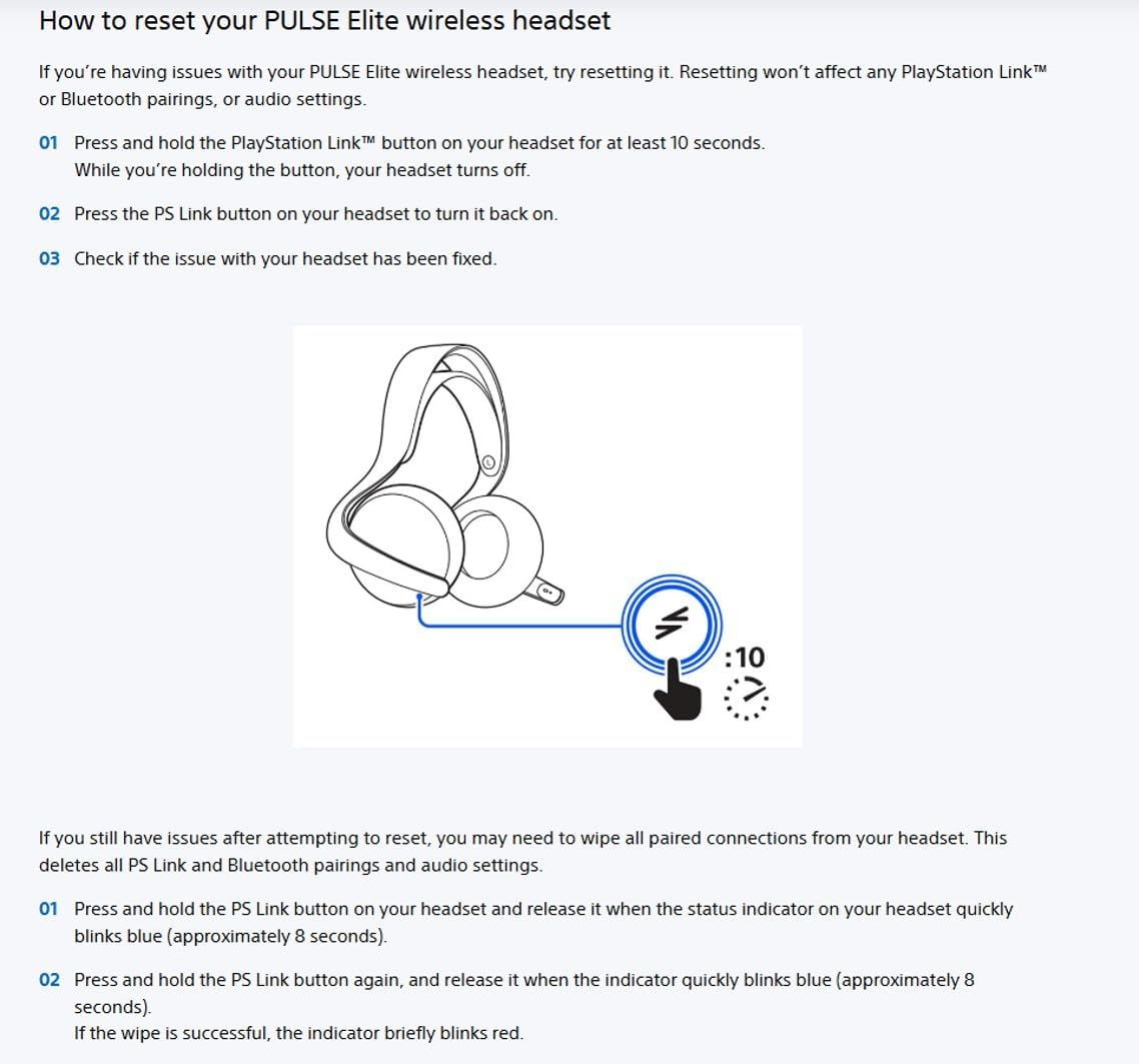 PlayStation Pulse Elite Wireless Headset - Image 9