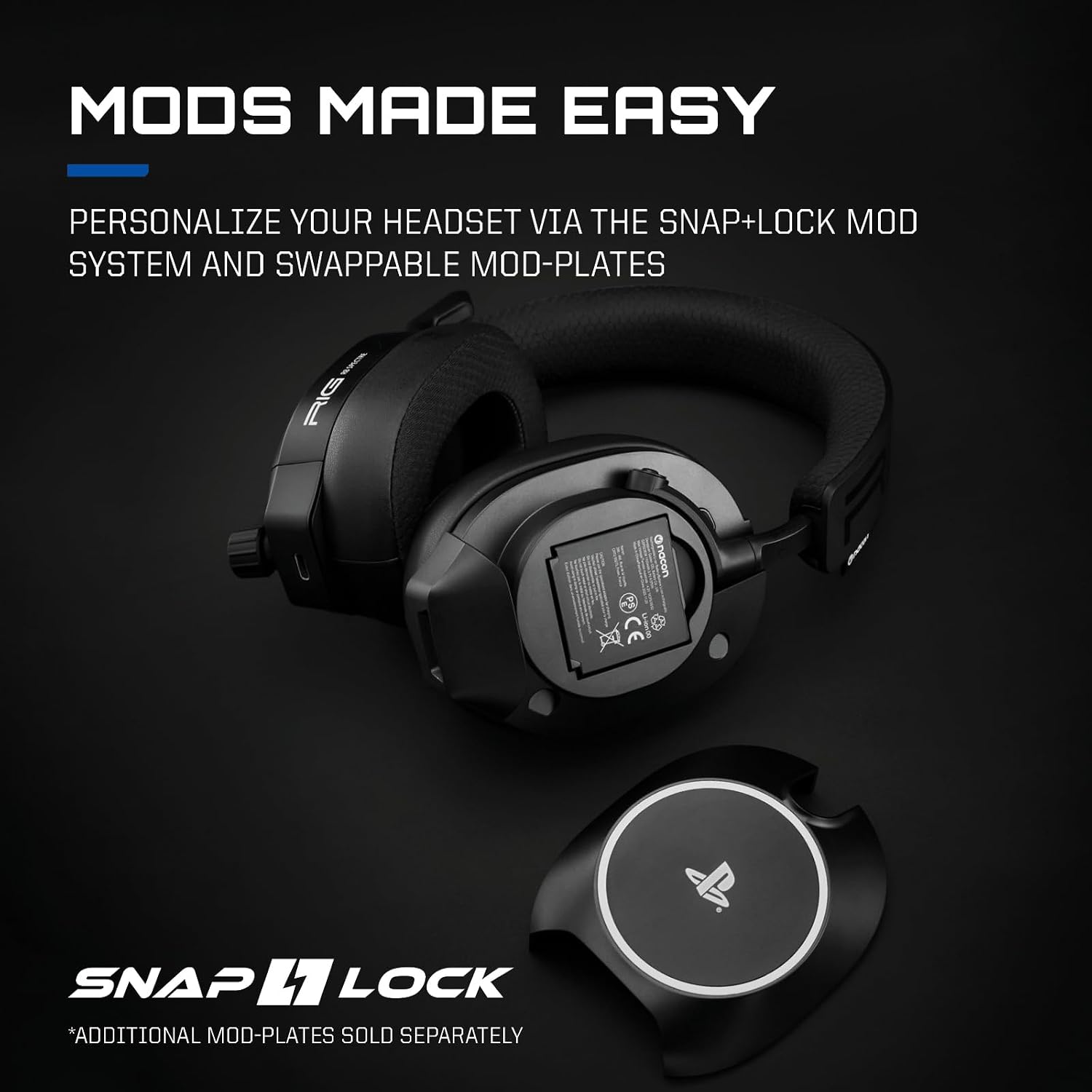 RIG R8 Spectre PRO HS Dual Wireless Gaming Headset for PlayStation and PC - Image 12