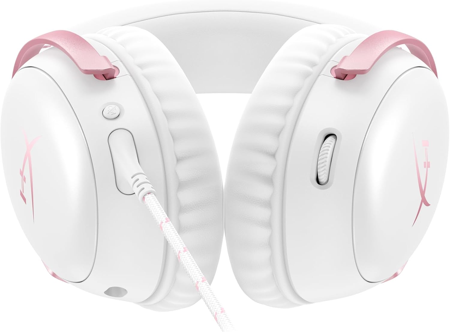 HyperX Cloud III – Wired Gaming Headset, PC, PS5, Xbox Series X|S, Angled 53mm Drivers, Memory Foam, Durable Frame, Ultra-Clear 10mm Mic, USB-C, USB-A, 3.5mm – Pink - Image 2
