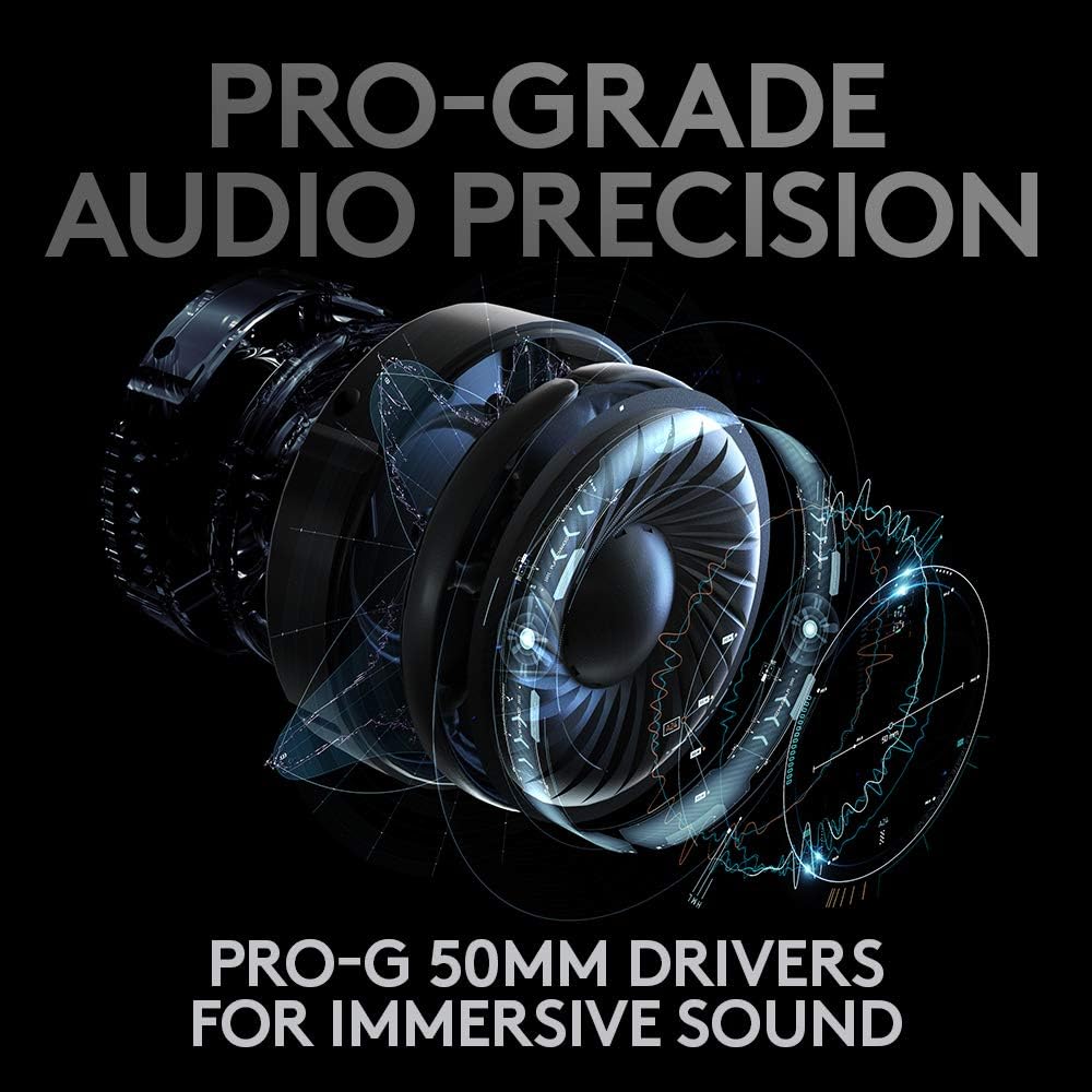 Logitech G PRO X Wireless Lightspeed Gaming Headset - Black - Image 5