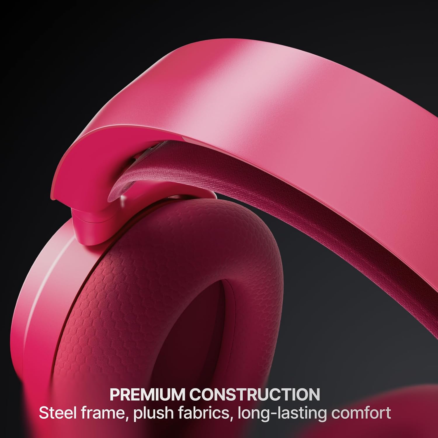 SteelSeries Arctis Nova 7 Wireless Gen 2 Gaming Headset - Real-Time App Control, 50+ HR Play, Neodymium Drivers, Mix 2.4GHz/Bluetooth, PC, PS5, PS4, Switch 1/2, Mobile - Magenta - Image 7