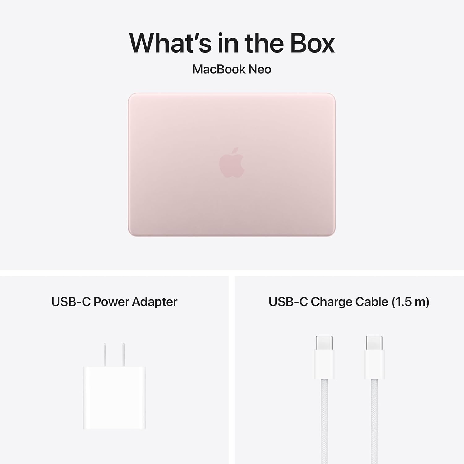 Apple 2026 MacBook Neo 13-inch Laptop with A18 Pro chip: Built for AI and Apple Intelligence, Liquid Retina Display, 8GB Unified Memory, 256GB SSD Storage, 1080p FaceTime HD Camera; Blush - Image 7