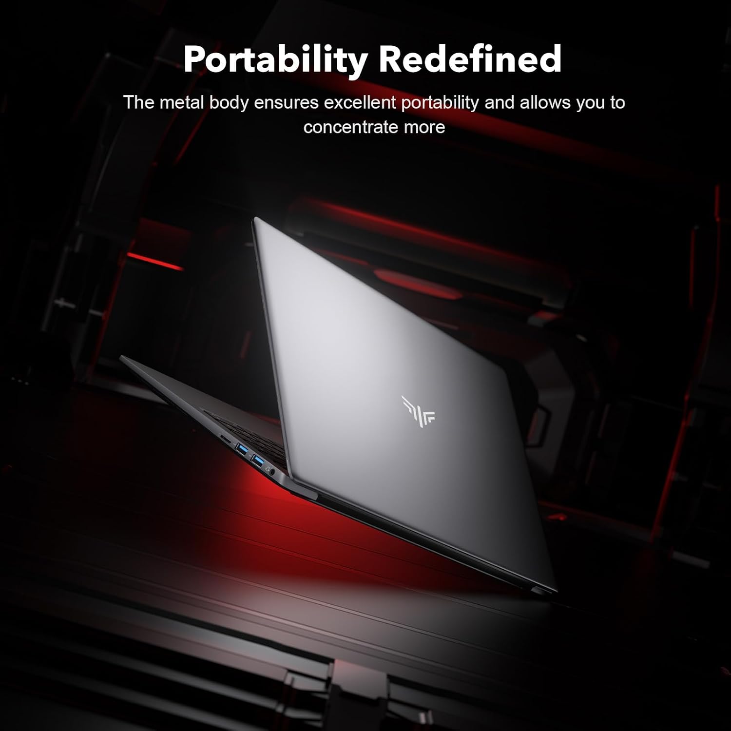 KAIGERR Laptop Computer AMD Ryzen 7 5700U Windows Laptops 15.6-in IPS 16GB DDR4 512GB NVMe SSD Backlit & Numeric Input WiFi 6 HDMI Type-C USB3.2 Windows 11 Webcam 3.5mm Audio Office Laptops - Image 7