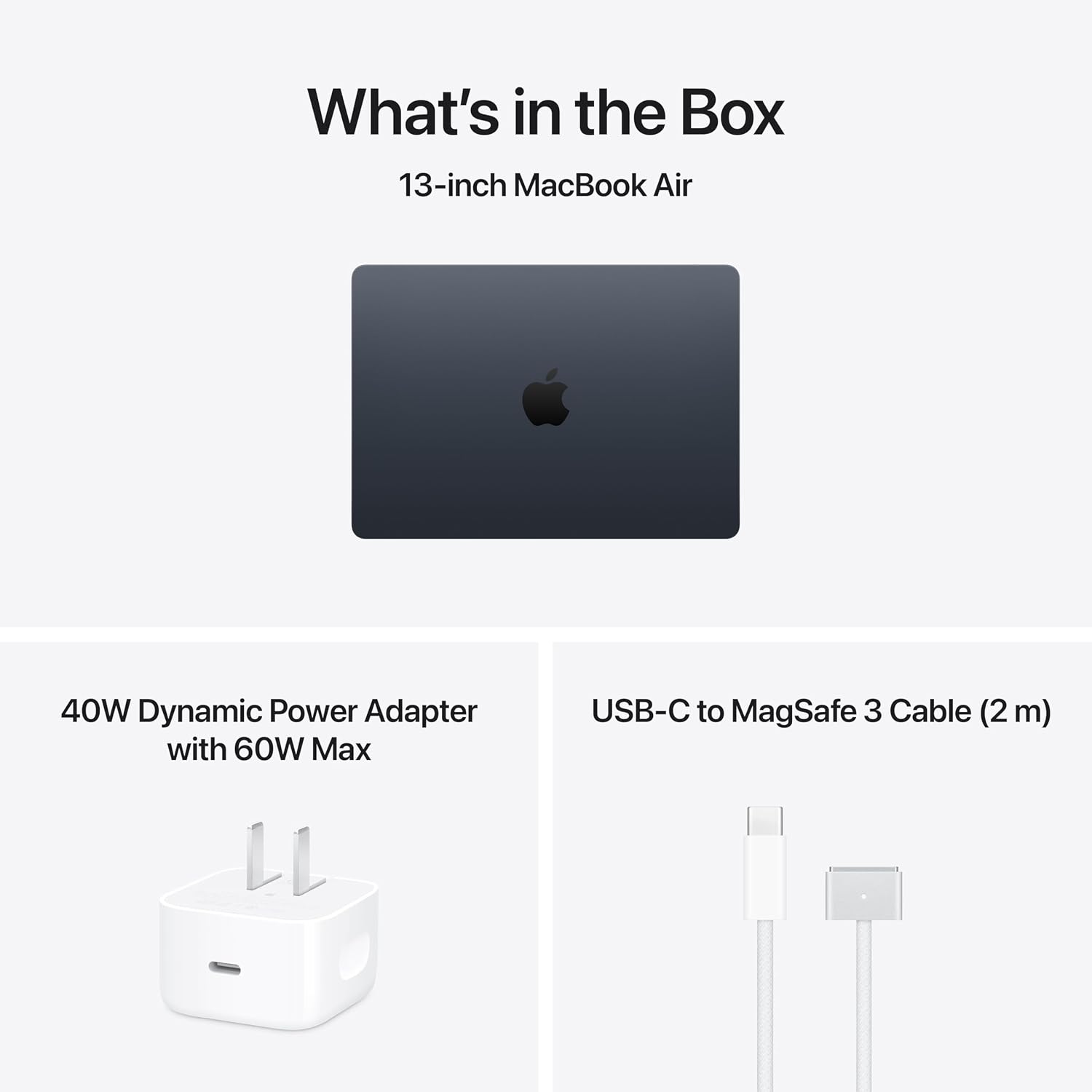 Apple 2026 MacBook Air 13-inch Laptop with M5 chip: Built for AI, 13.6-inch Liquid Retina Display, 16GB Unified Memory, 1TB SSD, 12MP Center Stage Camera, Touch ID, Wi-Fi 7; Midnight - Image 9