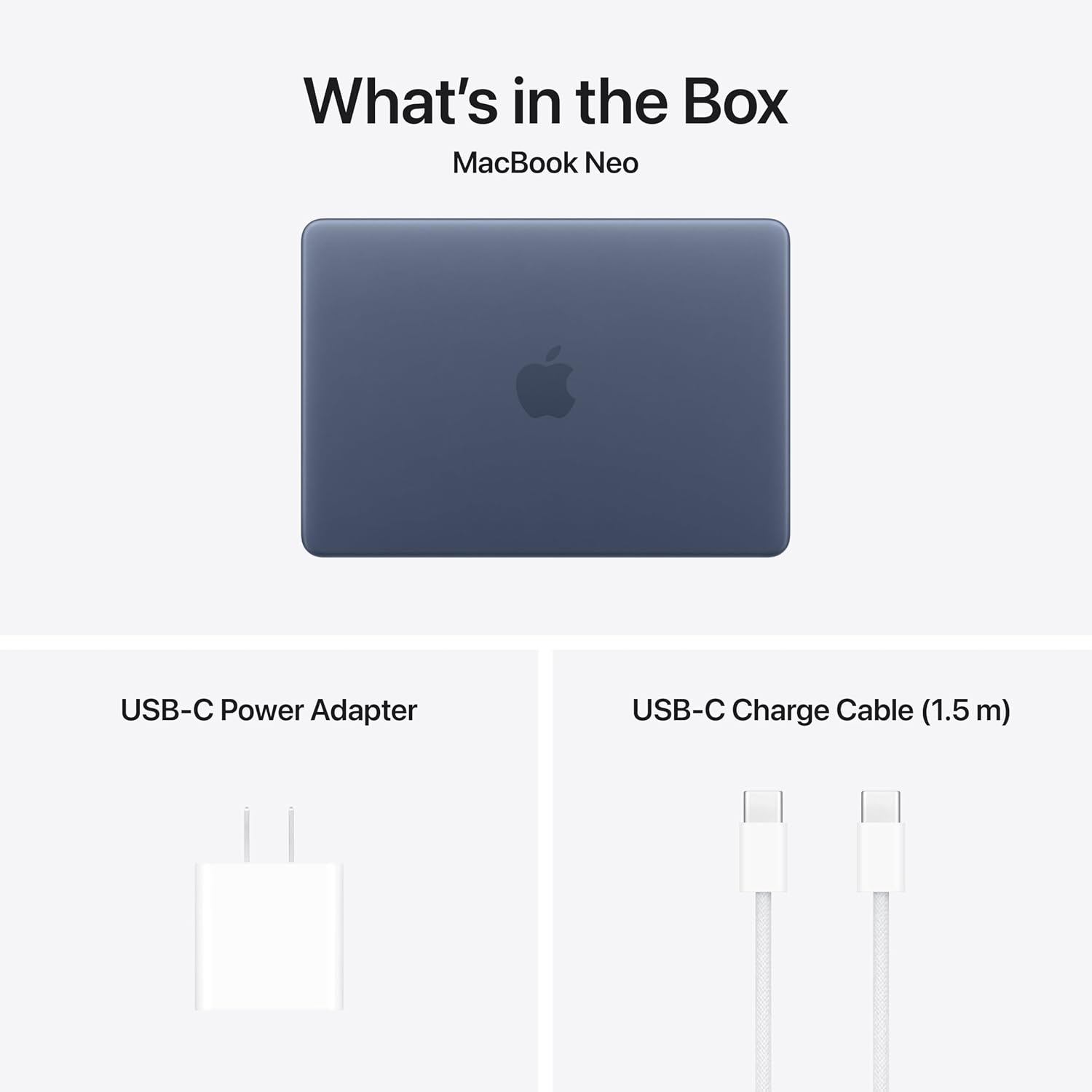 Apple 2026 MacBook Neo 13-inch Laptop with A18 Pro chip: Built for AI and Apple Intelligence, Liquid Retina Display, 8GB Unified Memory, 256GB SSD Storage, 1080p FaceTime HD Camera; Indigo - Image 7