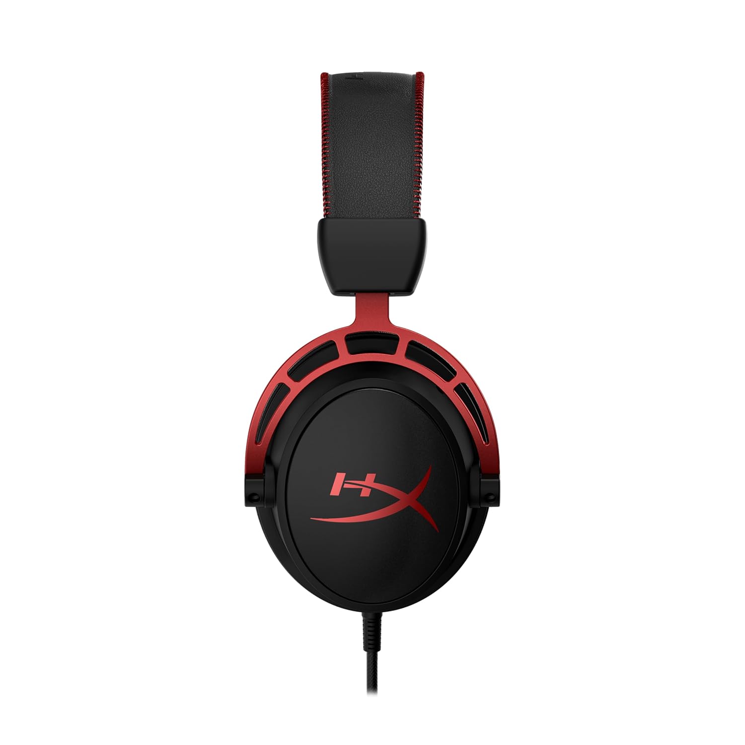 HyperX Cloud Alpha - Gaming Headset, Dual Chamber Drivers, Legendary Comfort, Aluminum Frame, Detachable Microphone, Works on PC, PS4, PS5, Xbox One, Xbox Series X|S, Nintendo Switch and Mobile – Red - Image 5
