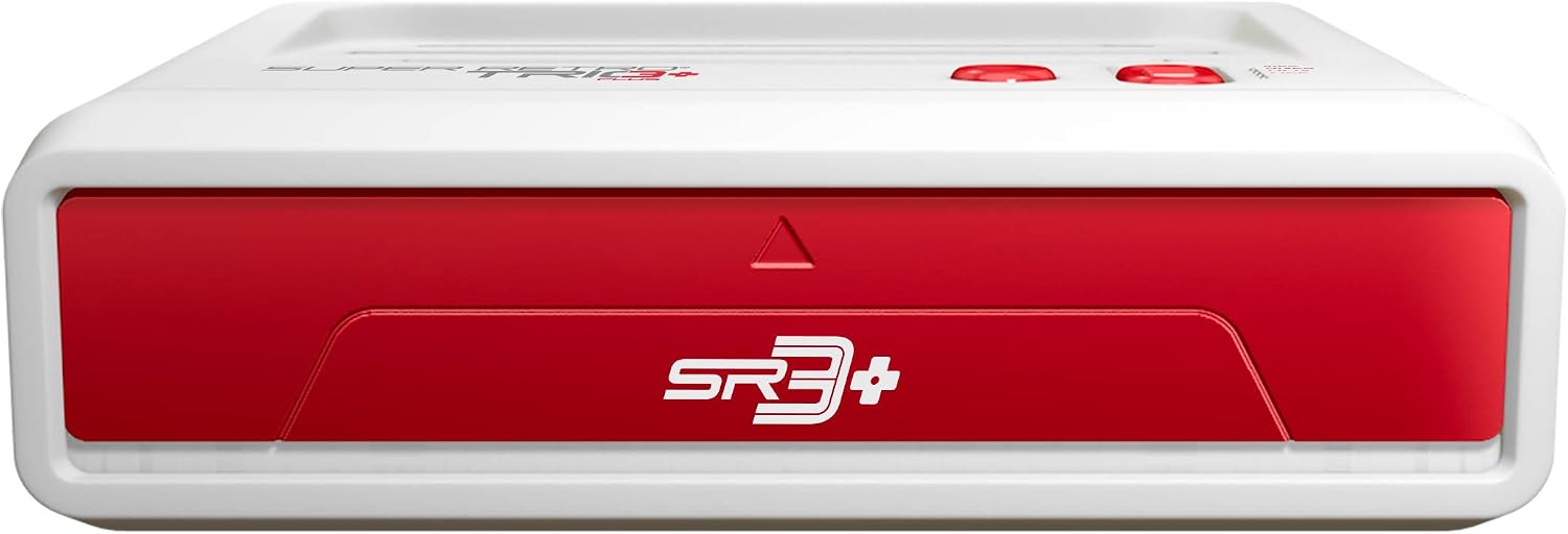 Retro-Bit Super Retro Trio HD Plus 720P 3-in-1 Console System - Red/White - Image 5