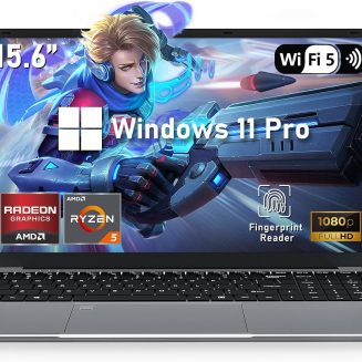 NAIKLULU Gaming Laptop,15.6 Inch Laptop Computer,16GB RAM 1TB SSD,AMD Ryzen 5 7430U (up to 4.3Ghz,Beat 5700U),AMD Radeon Graphics,15.6”FHD 1920 * 1080 Display,WiFi 5,BT5.0,Backlit Keyboard