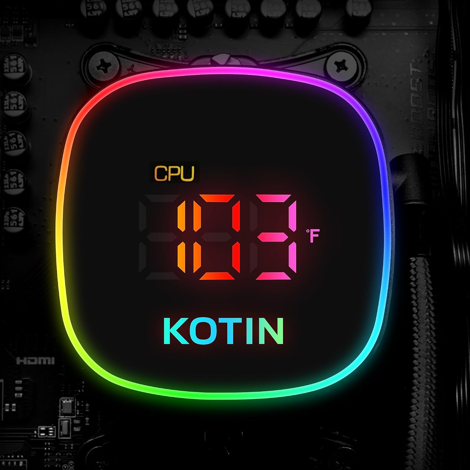 KOTIN Prebuilt Gaming PC RTX 5070 12GB, Ryzen 7 9700X, 32GB DDR5, 1TB SSD - Image 8