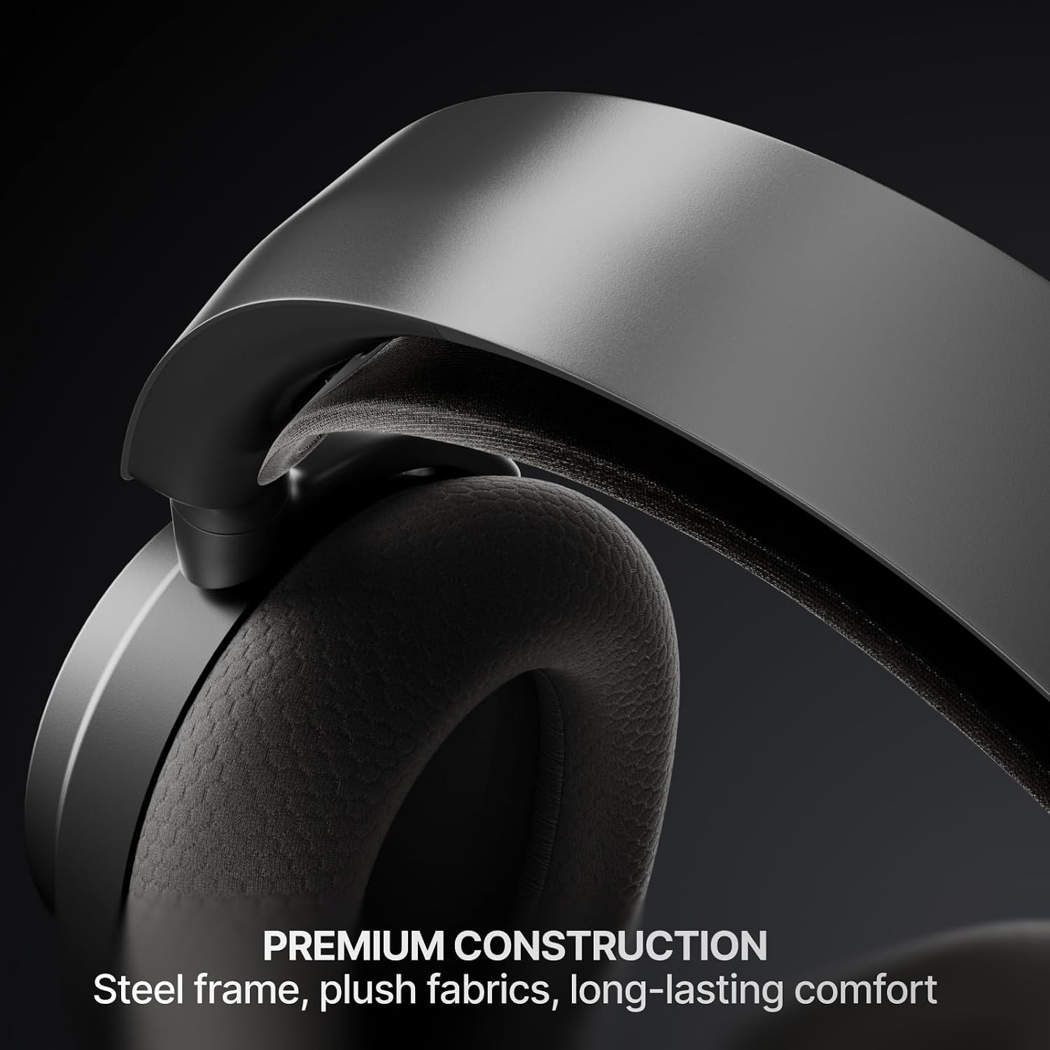 SteelSeries Arctis Nova 7 Wireless Gen 2 Gaming Headset - Real-Time App Control, 50+ HR Play, Neodymium Drivers, Mix 2.4GHz/Bluetooth, PC, PS5, PS4, Switch 1/2, Mobile - Black - Image 7