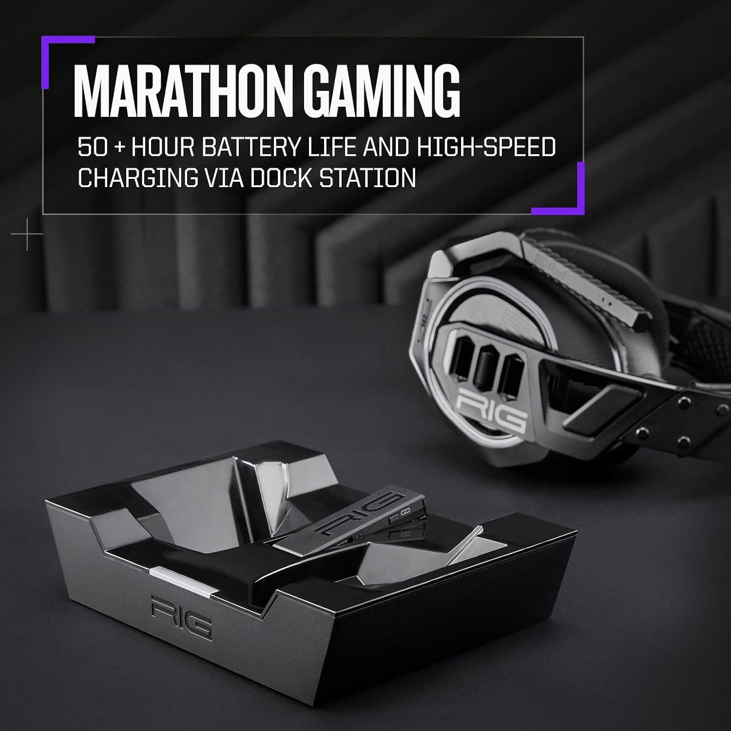 RIG 900 MAX HX Universal Dual Wireless 2.4GHz / Bluetooth Gaming Headset - Image 5