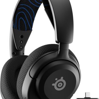 SteelSeries Arctis Nova 5P Wireless Multi-System Gaming Headset — Neodymium Magnetic Drivers — 100+ Audio Presets — 60 HR Battery — 2.4GHz or BT — ClearCast Gen2.X Mic — PS5, PS4, PC, Switch, Mobile