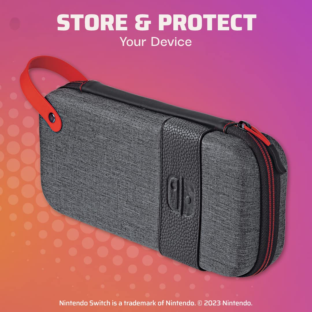 PDP Pull-N-Go 2-in-1 Travel Case & Accessory Storage for Nintendo Switch - Image 3