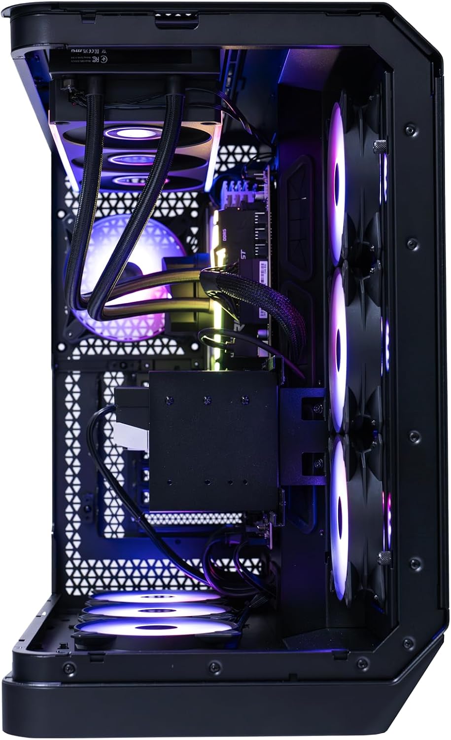 msi Vision ZS Gaming Desktop, Ryzen 7 9800X3D, RTX 5070, 32GB DDR5, 2TB SSD - Image 10