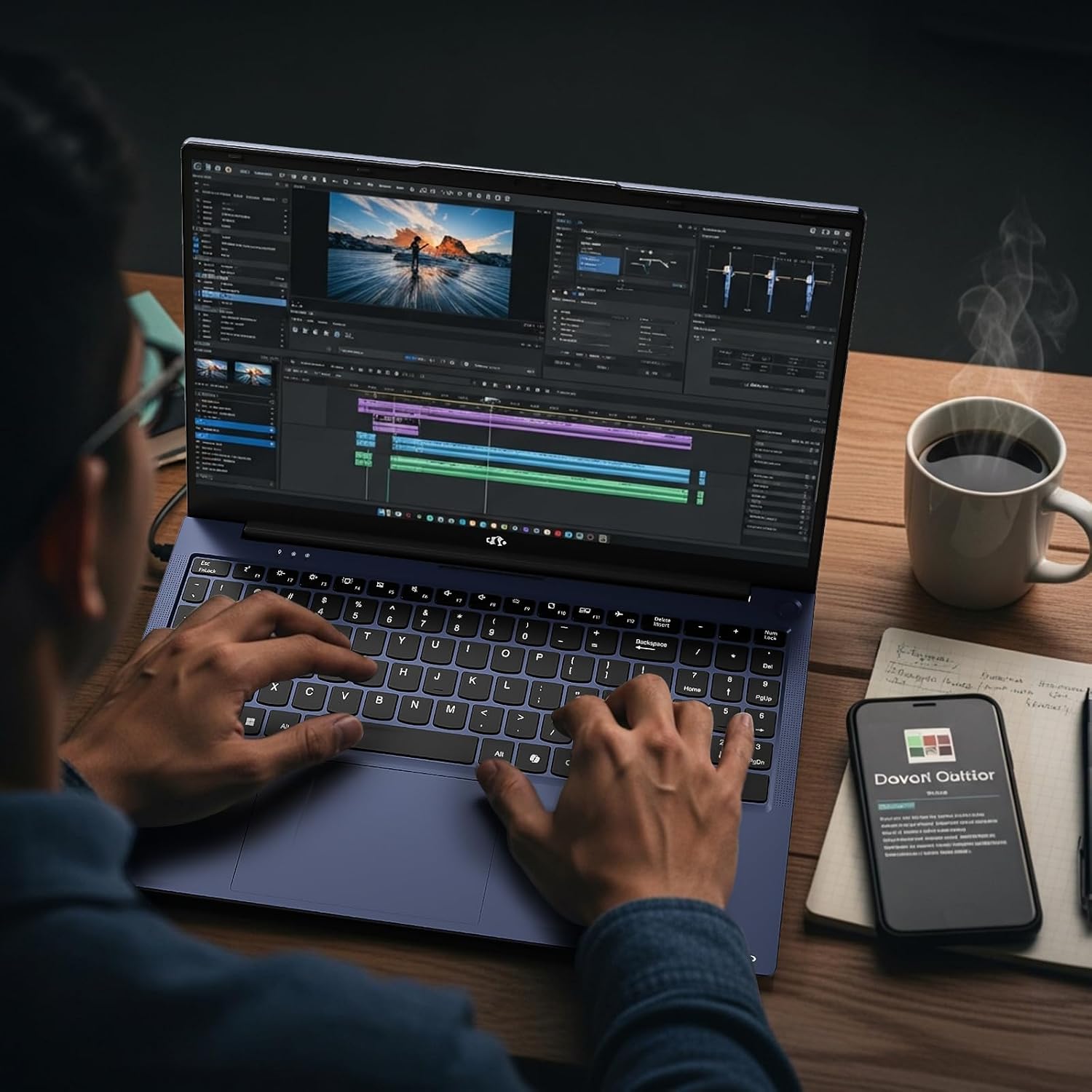 NIMO 17.3 FHD AI Creator Laptop, AMD R7-8745HS 32GB RAM 1TB SSD 780M Radeon - Image 11