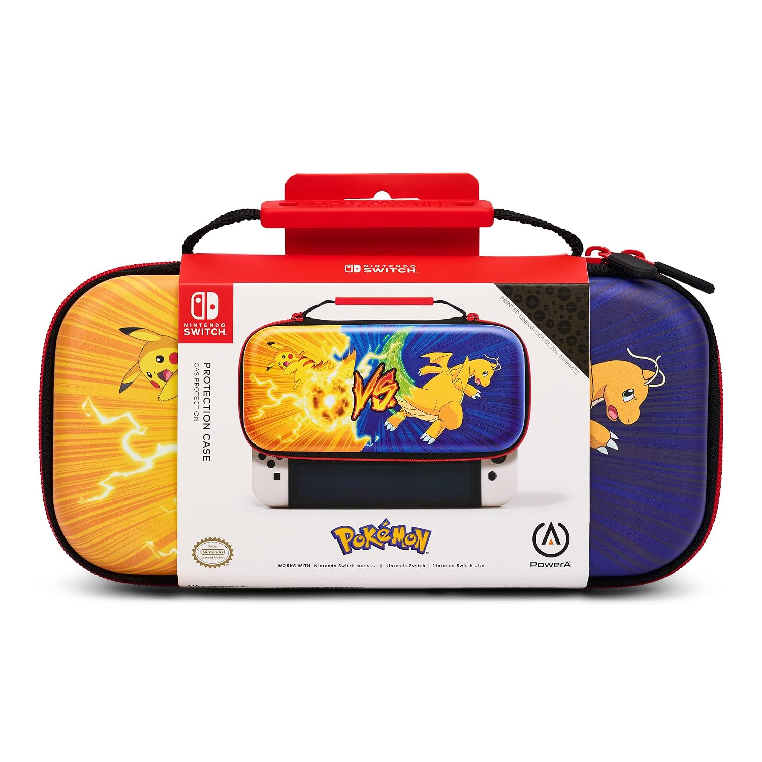 PowerA Protection Case for Nintendo Switch - OLED Model, Nintendo Switch and Nintendo Switch Lite - Pokémon: Pikachu vs. Dragonite - Image 9
