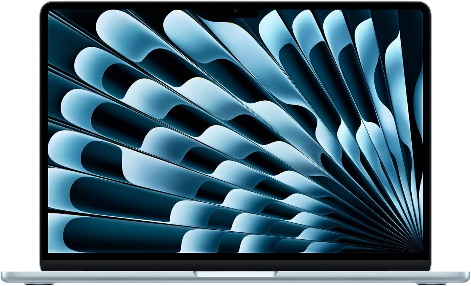 Apple 2026 MacBook Air 13-inch Laptop with M5 chip: Built for AI, 13.6-inch Liquid Retina Display, 16GB Unified Memory, 1TB SSD, 12MP Center Stage Camera, Touch ID, Wi-Fi 7; Sky Blue