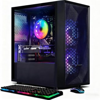 STGAubron Gaming PC Desktop,Core I5,RX 560 4G,16G RAM,512G SSD